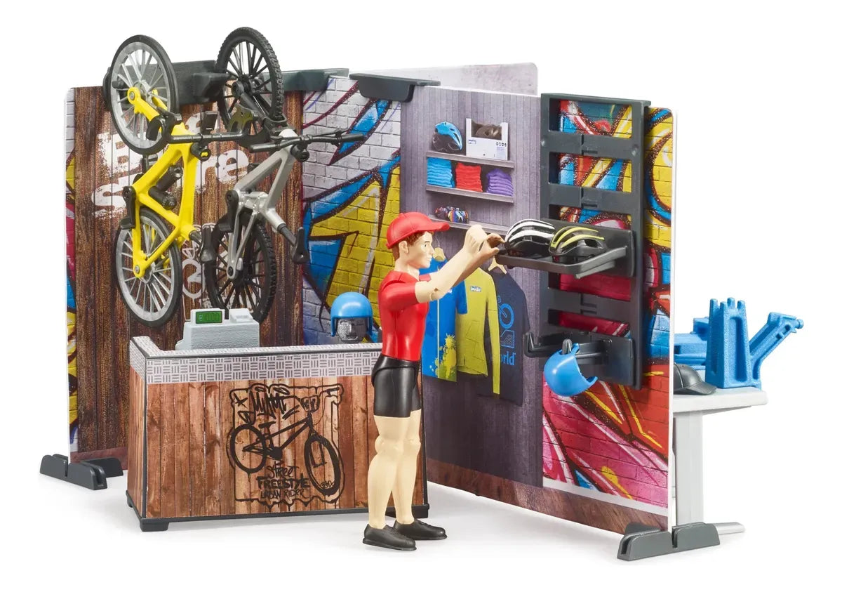 Bruder Bworld Local de bicicletas BRU63120