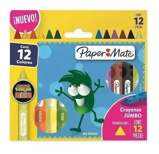 Paper Mate Crayones Jumbo 12 piezas 2136743