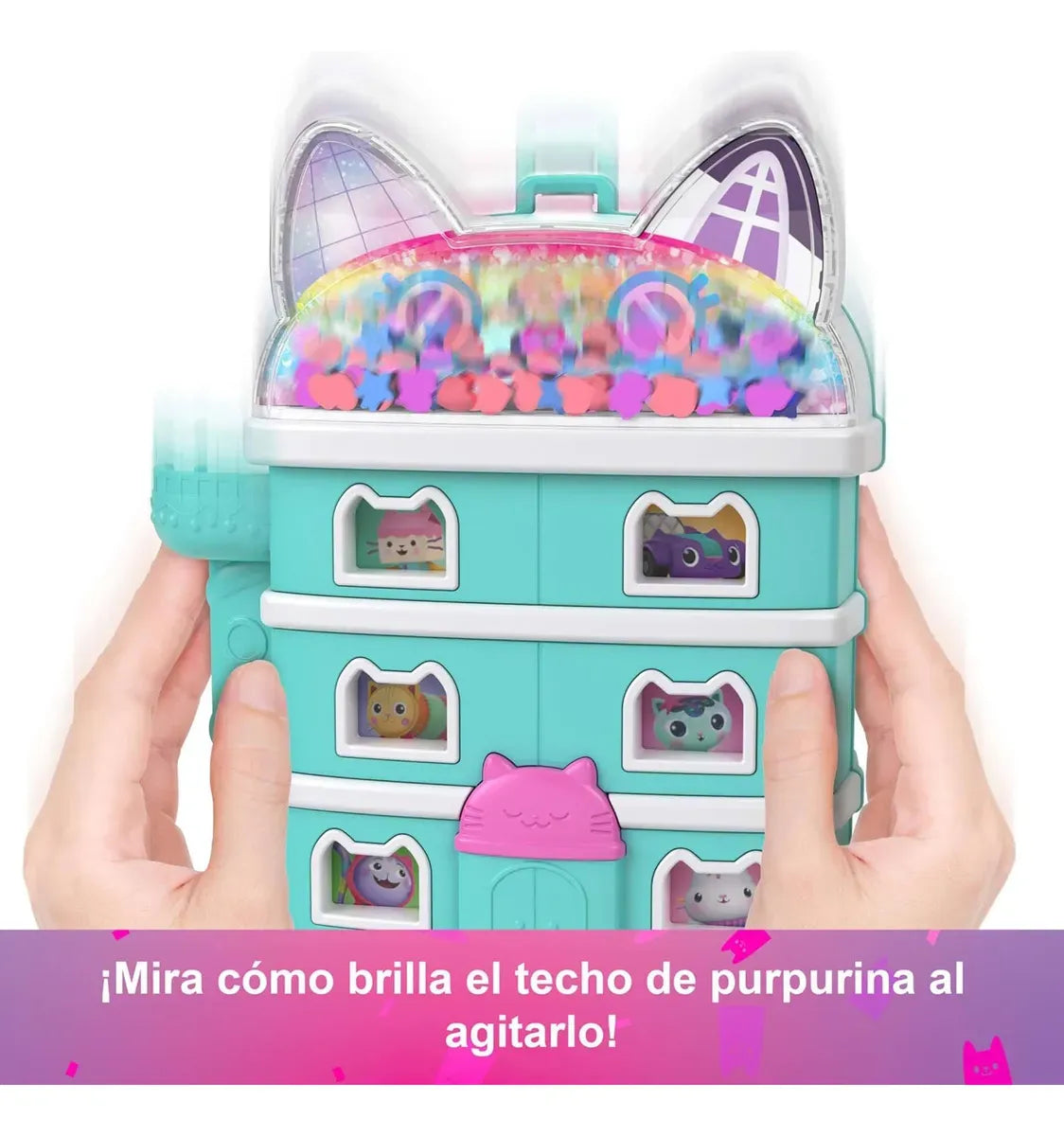 Polly Pocket Casa De Muñecas De Gabby + 9 accesorios JFV02
