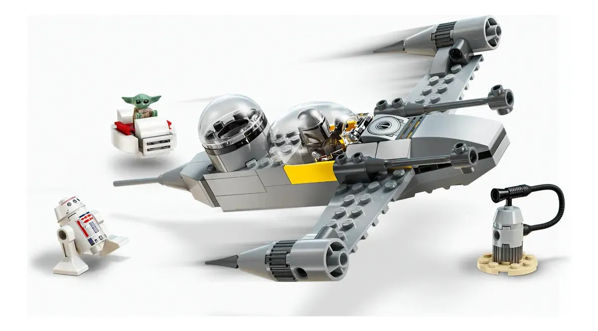LEGO Star Wars Caza Estelar N-1 de Mando y Grogu 75410