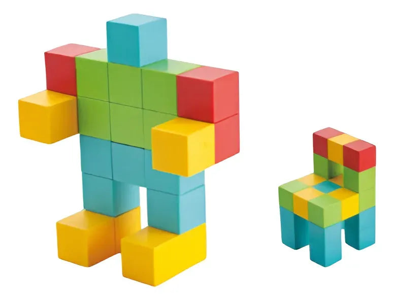 Bloques Cubos Stem Magnéticos Magnetic Blocks Shine 2886642