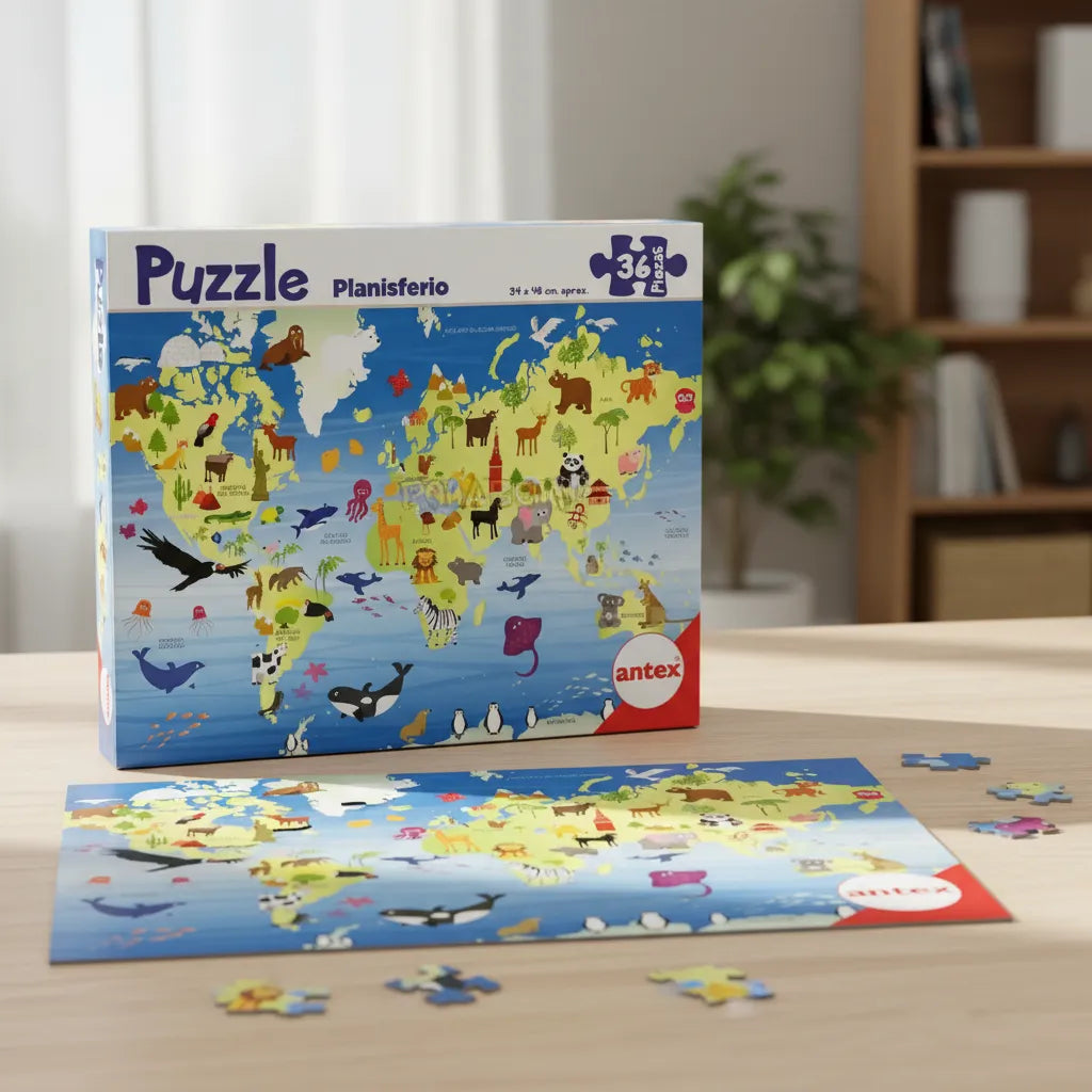 Antex Valija - Planisferio 36Pzs 1243