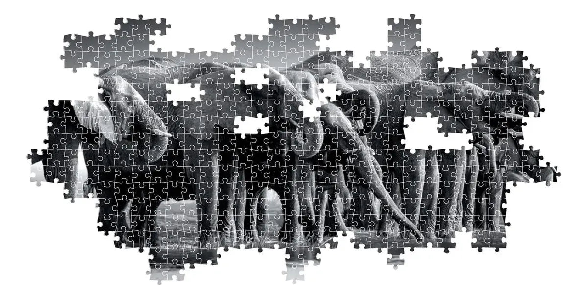 Clementoni Puzzle 1000pzs Panorama Manada de Gigantes 39836