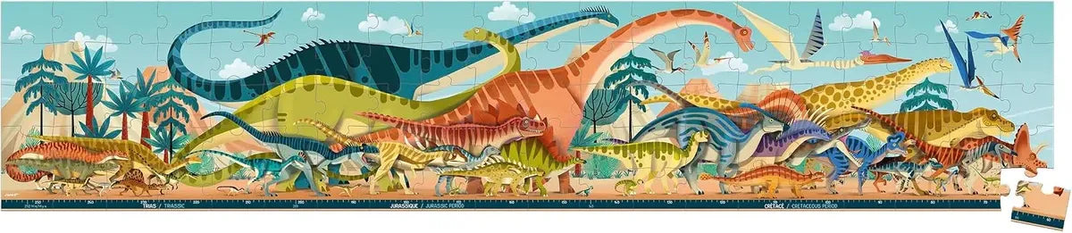Janod Dino Puzzle Rompecabeza Panorámico Dino J02540