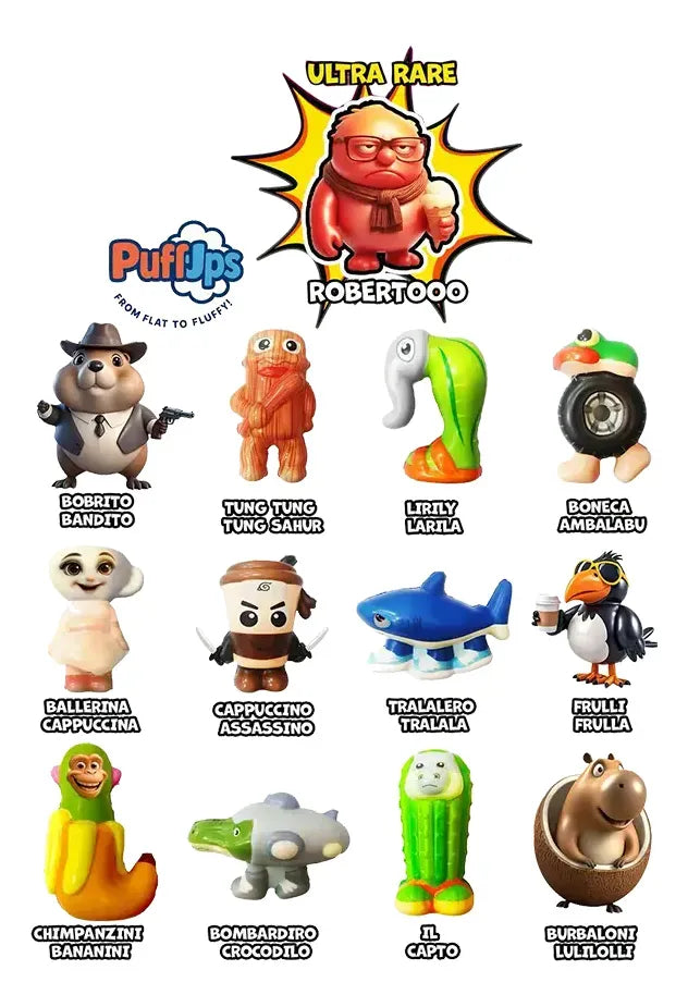 Brainrot Figura PuffUps 2506004