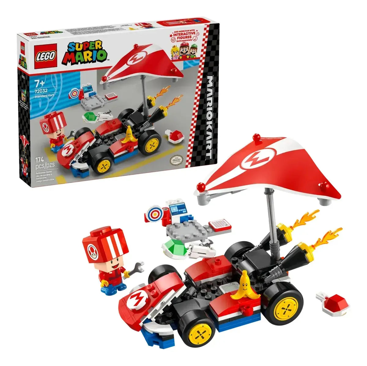 Lego SUPER Mario Mario Kart – Estándar 72032