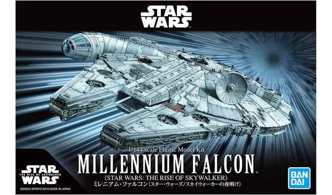 Bandai Hobby Star Wars 1/144 Millennium Falcon (Star Wars:The Rise Of Skywalker) Model Kit 2482314