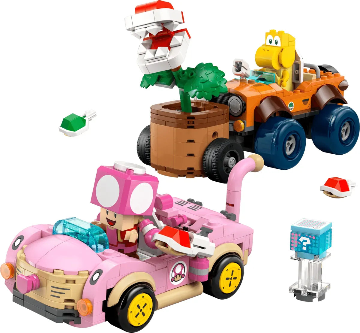 Lego Mario Kart: Persecución de Planta Piraña 72044