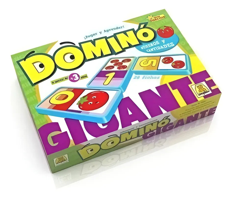 Domino Gigante Numeros y Cantidad 64