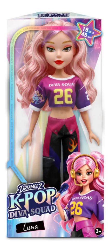 Kpop Diva Squad Muñeca Articulada 45cm Lad81160