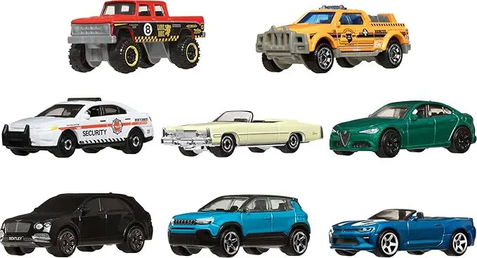 Matchbox Pack 8 autos a escala 1:64 HVR81