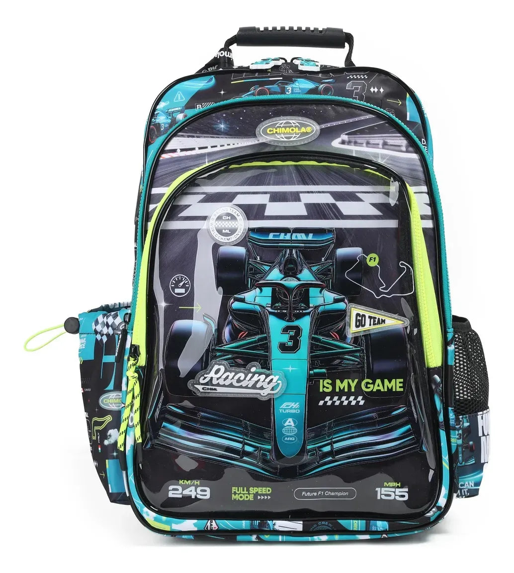Chimola Mochila Espalda 18p Racing Car BT330