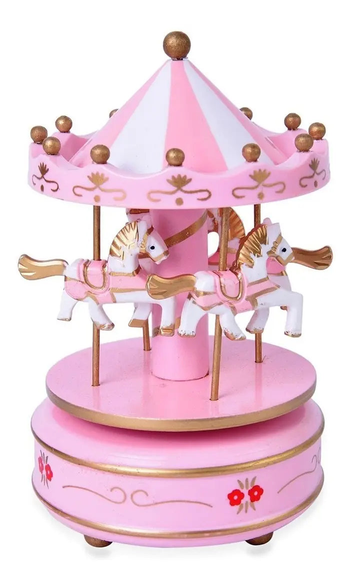 Cajita Musical Carrousel Con Luz 1841494