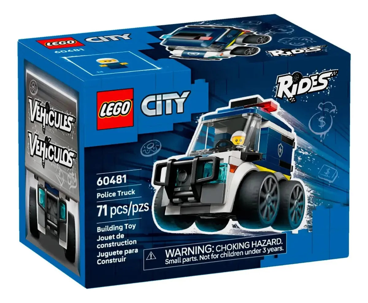 Lego City Vehículos: Furgoneta de Policía 60481