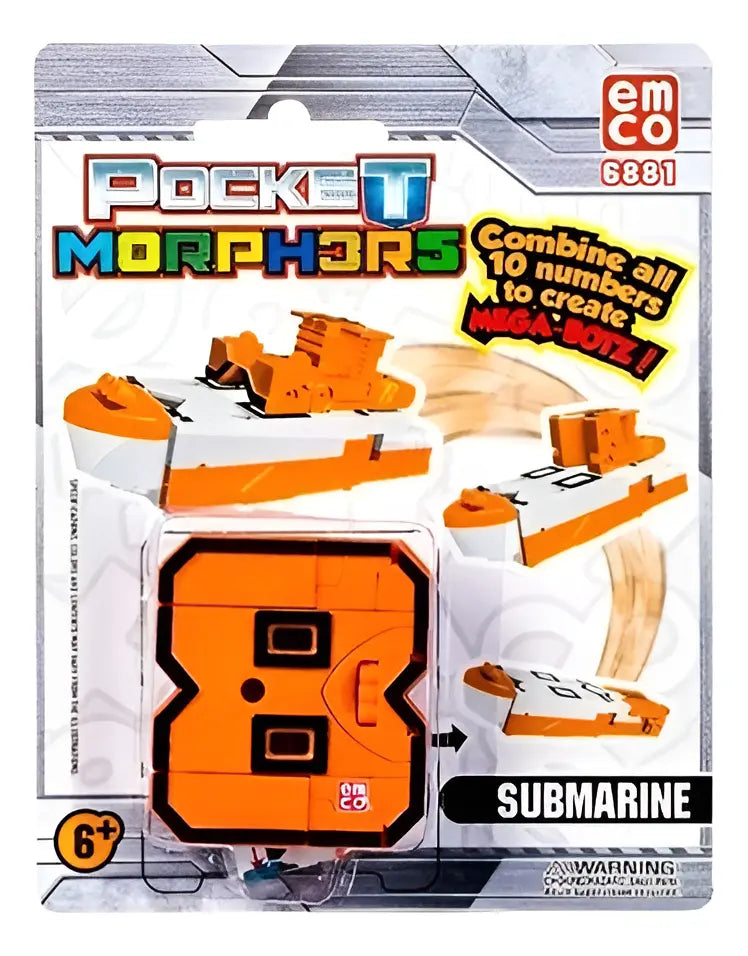 Pocket Morphers Números Transformables 6888