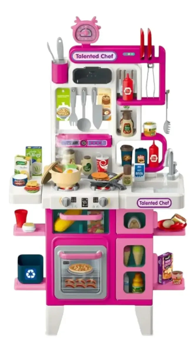 Cocina Moderna Interactiva Luz Agua Y Sonido 95pcs 2885368