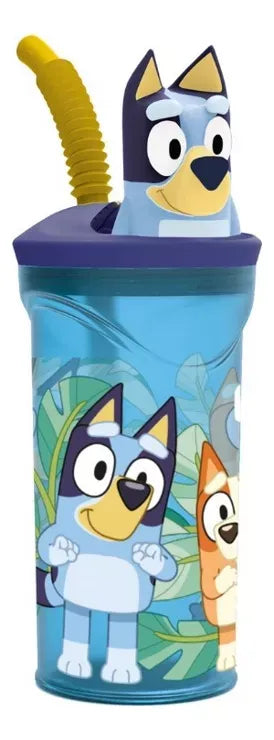 Vaso con figura 3D Bluey 360ml 1021