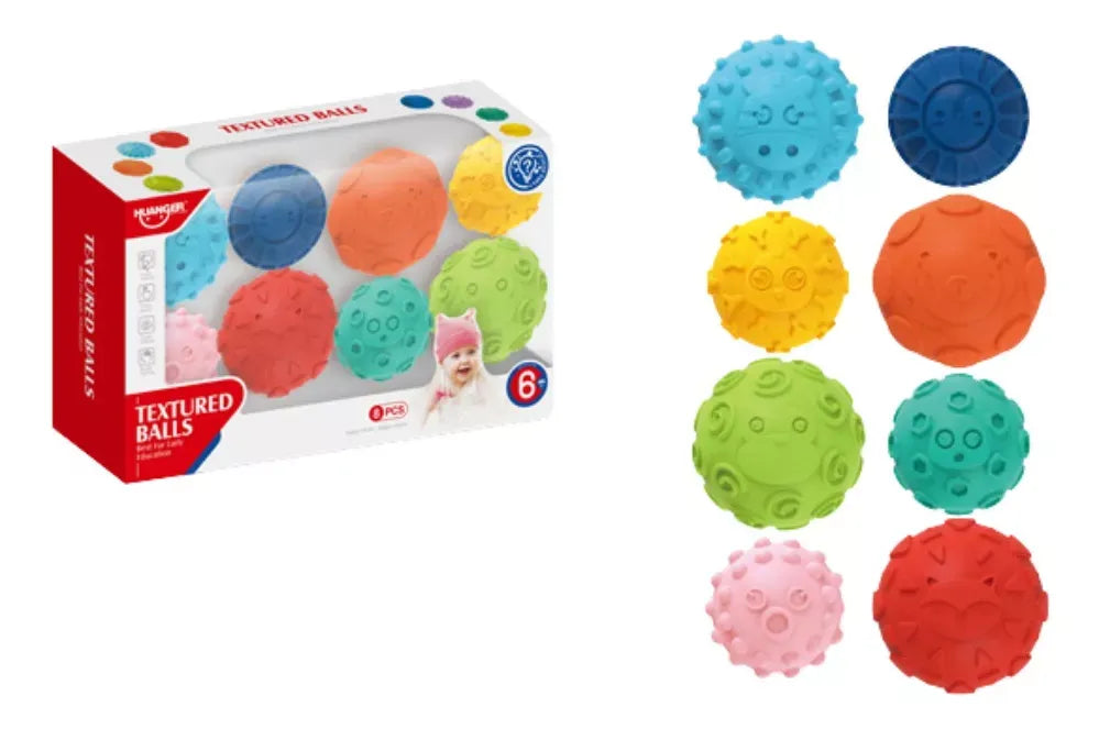 Set Pelotas con Textura x8 1930948 Shine