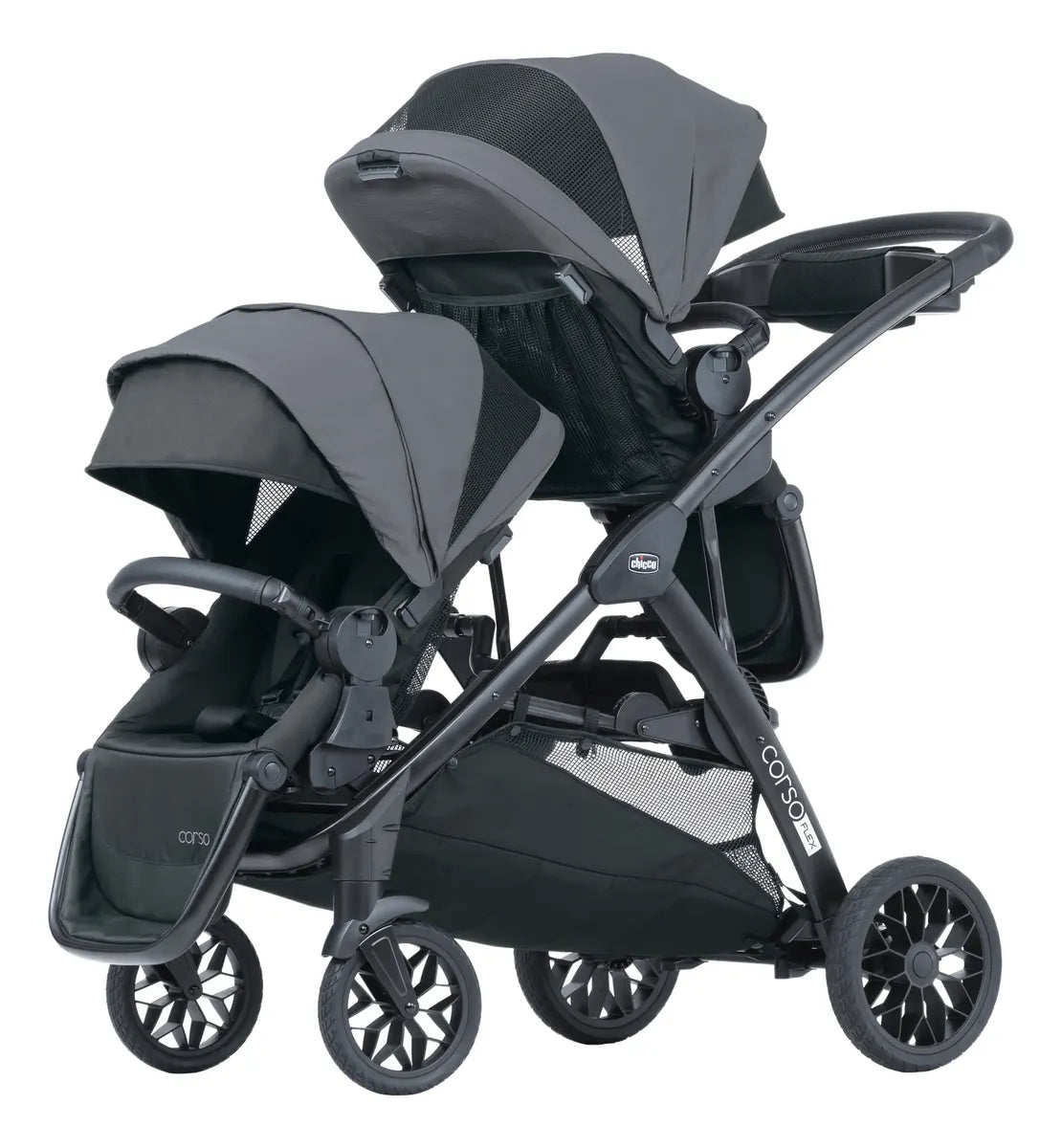 Chicco Coche Corso Flex + Asiento Corso Flex + Silla KeyFit 30 ClearTex +