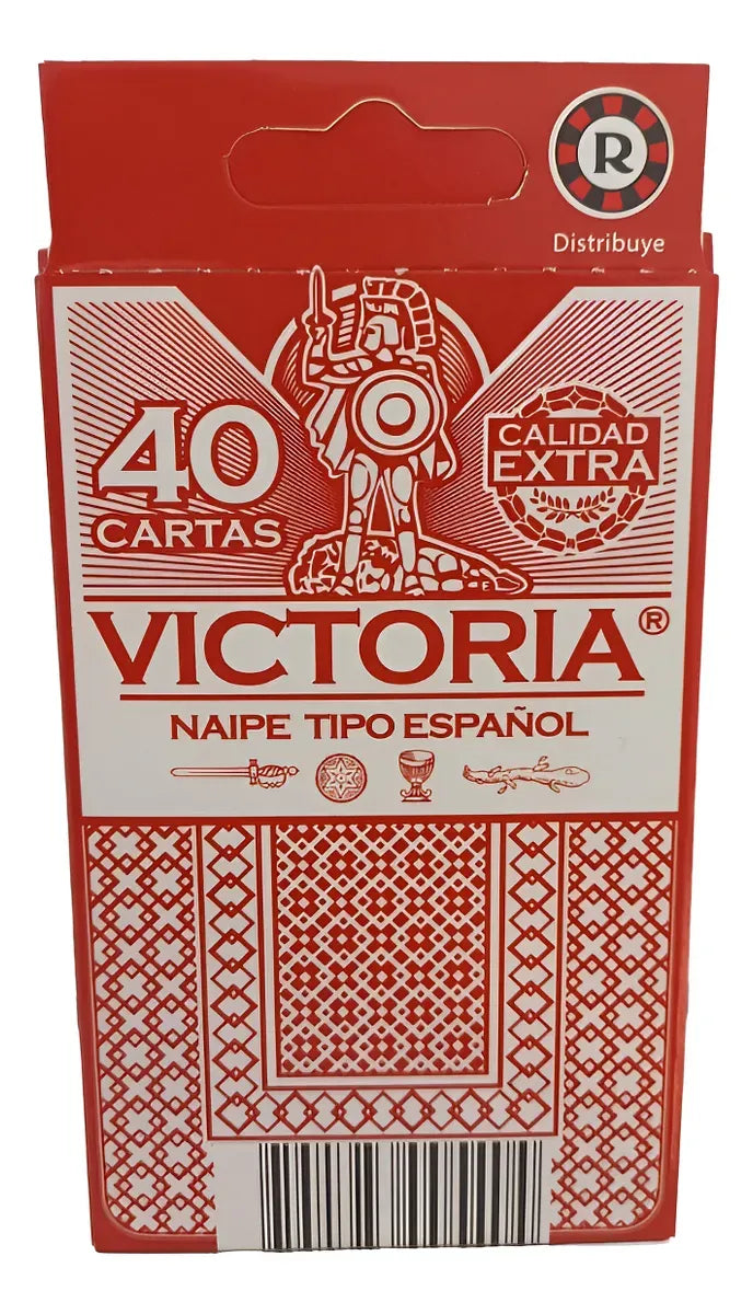 Cartas x40 Victoria Naipes Españoles 01095404