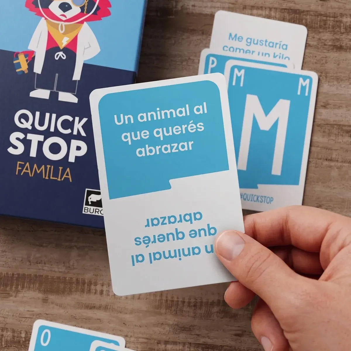 Juego Quickstop Familia Buro QCKSTPFM