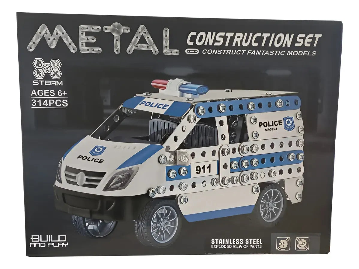 Metal Set Camioneta Police 314pz ZY1681322
