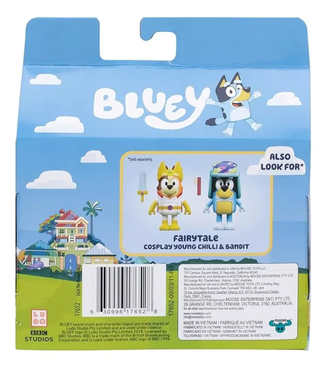 Bluey Surprise Blaster Suit Bluey & Chucky 17652 17975