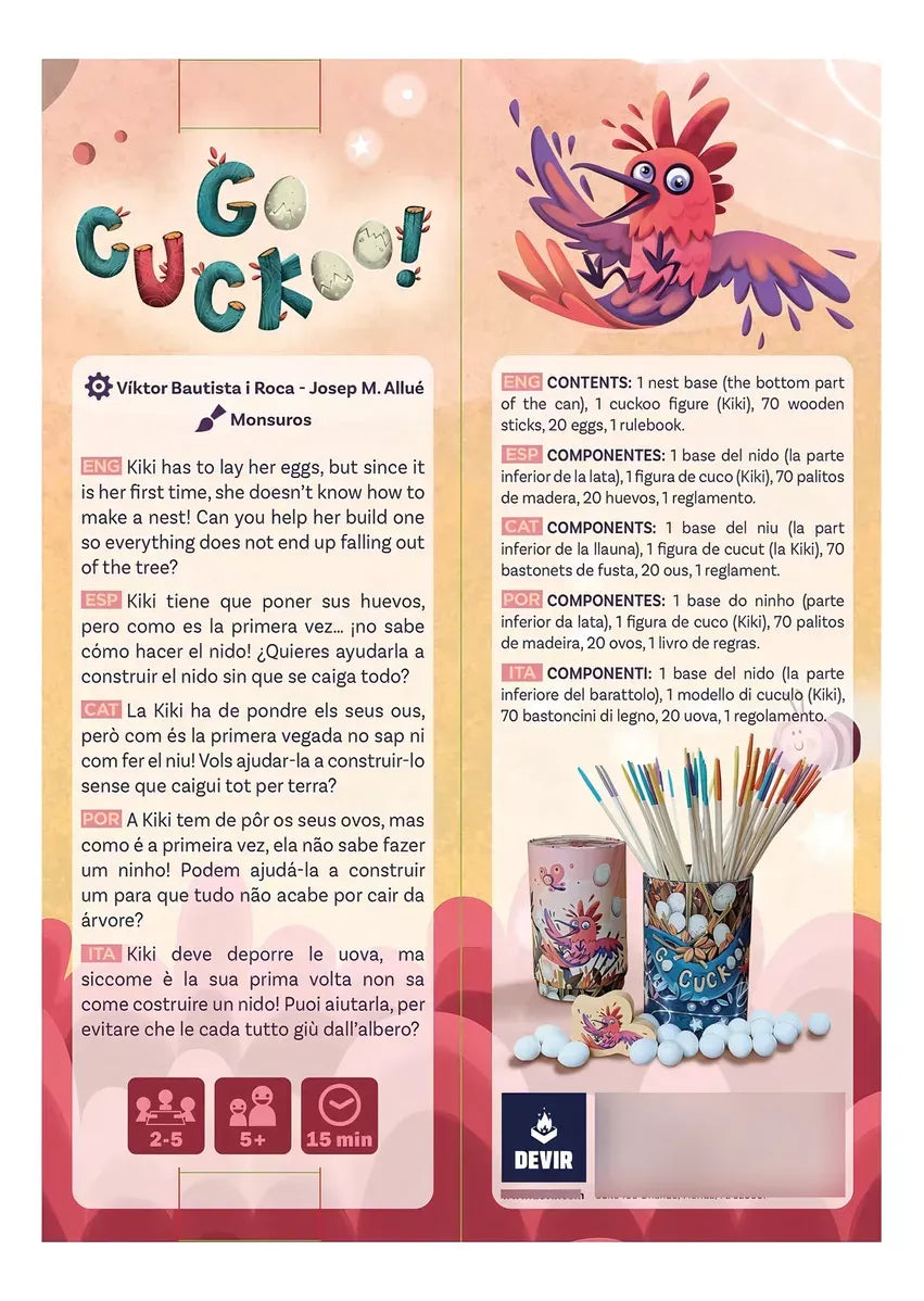 JM DV SP IF Devir - Go Cuckoo! 40-2020