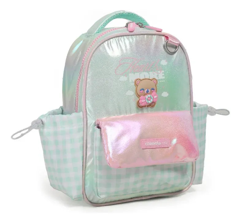 Chimola Mochila Espalda 14p Spin Bear Aqua FS129