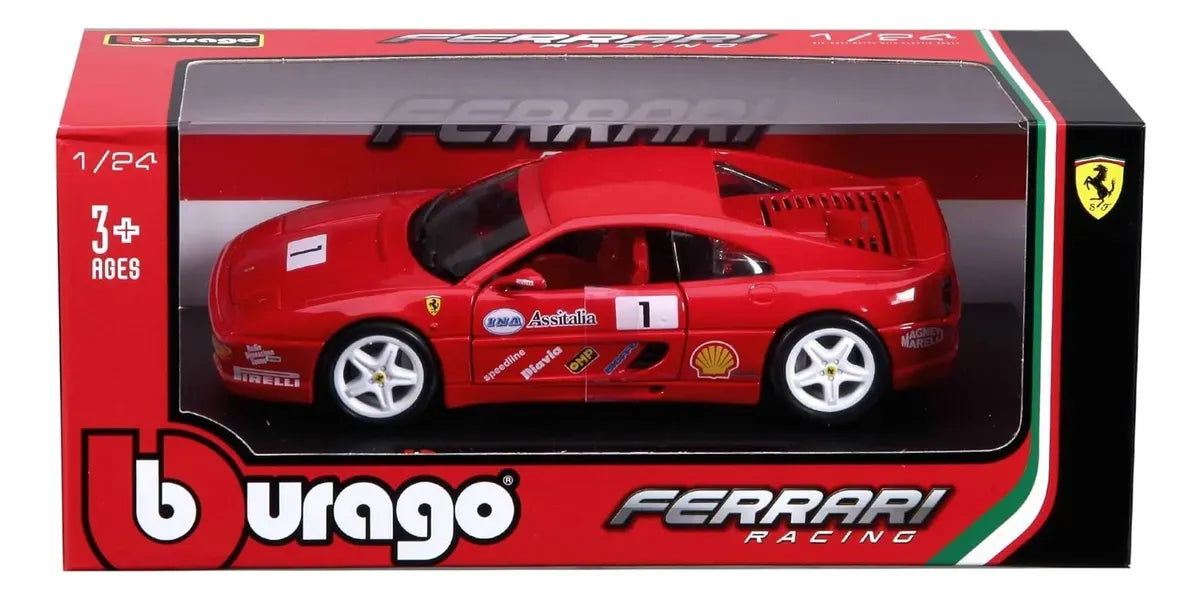 Bburago 1:24 Ferrari F355 Challenge Rojo 18-26306