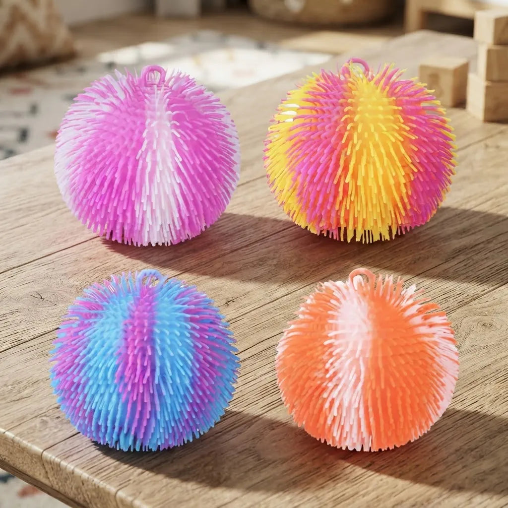 Pelota Bicolor Squeeze con Luz Shine KL212