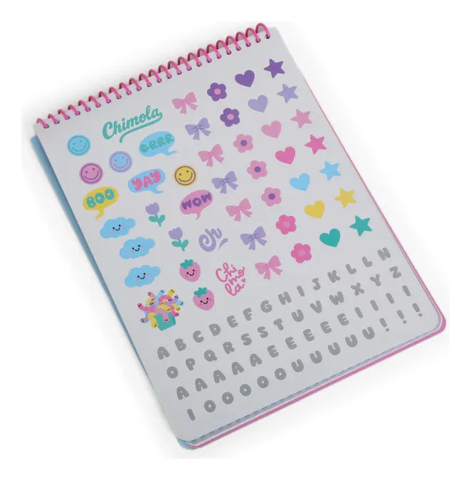 Chimola Coloring Set Monster Pink ST155