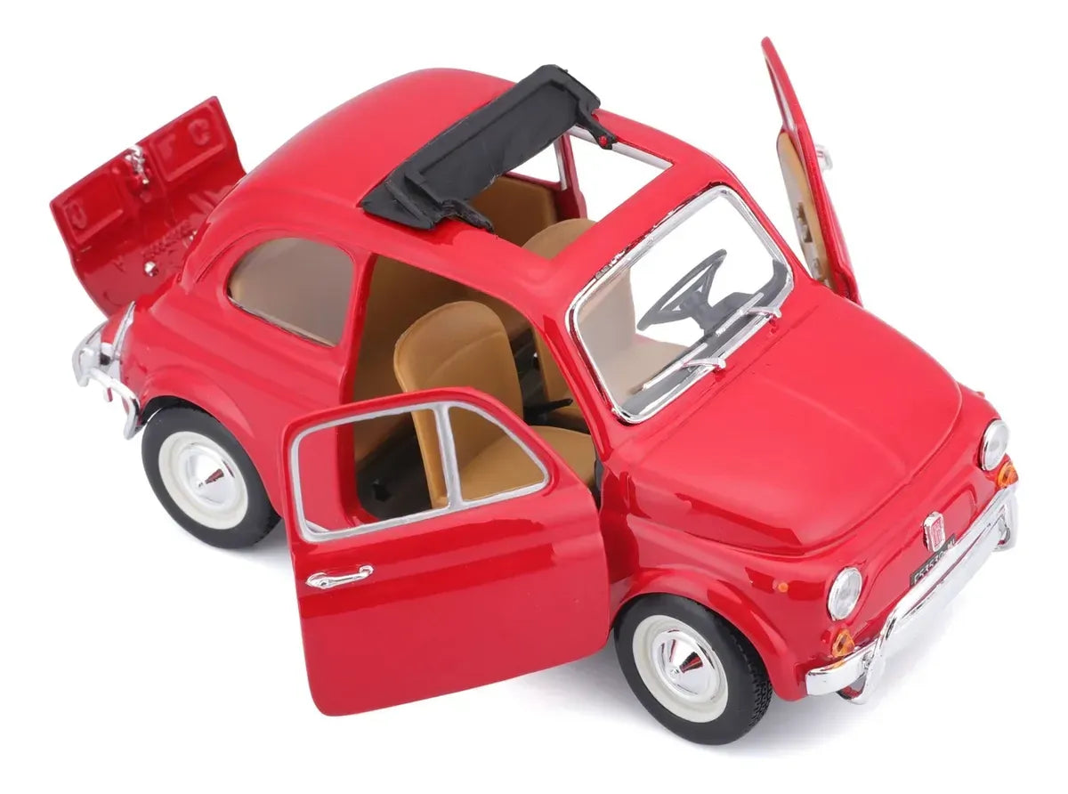 Bburago 1:24 Fiat 500 L 1968 Rojo 18-22099