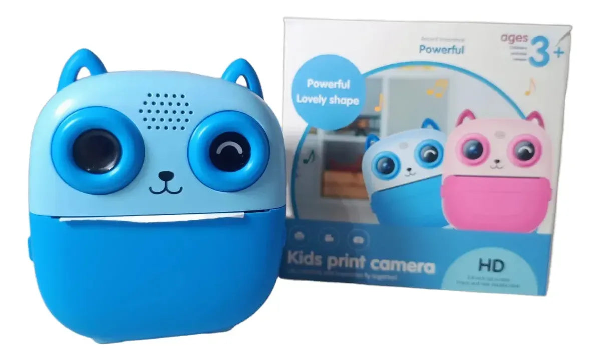 Camara Instantanea para niños Buho AZUL S56818