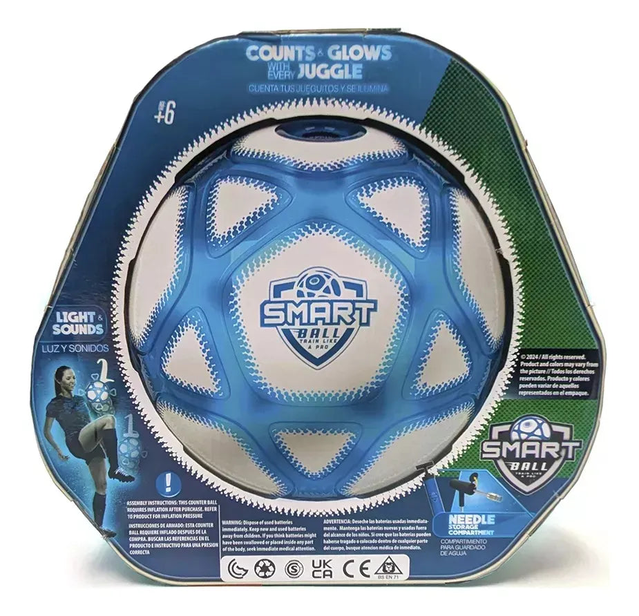 Smart Ball Pelota con contador e inflador SBCB1-ARG24