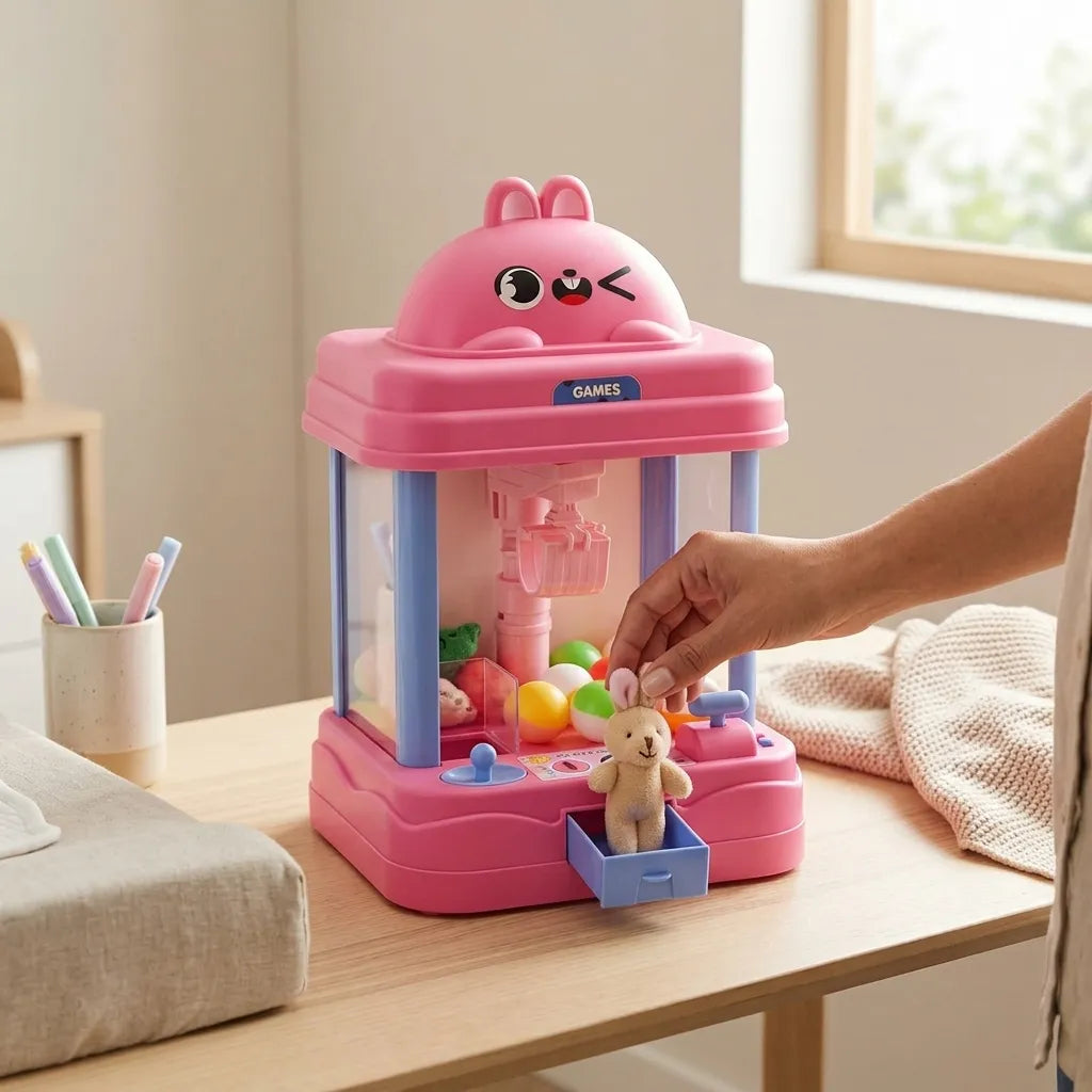 Maquina Agarra Tiernos Animalitos Fun Machine Gatito 56427
