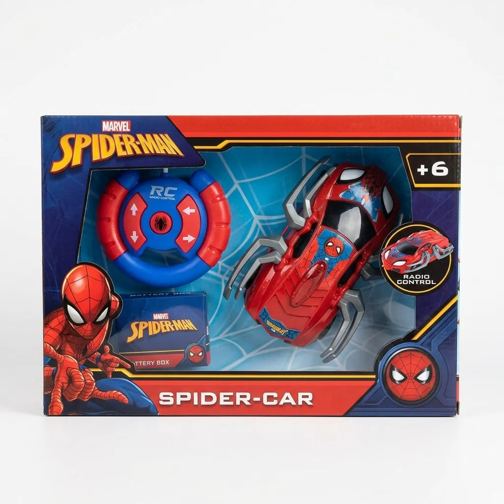 Spidercar Auto R/c Spiderman Ikdis113