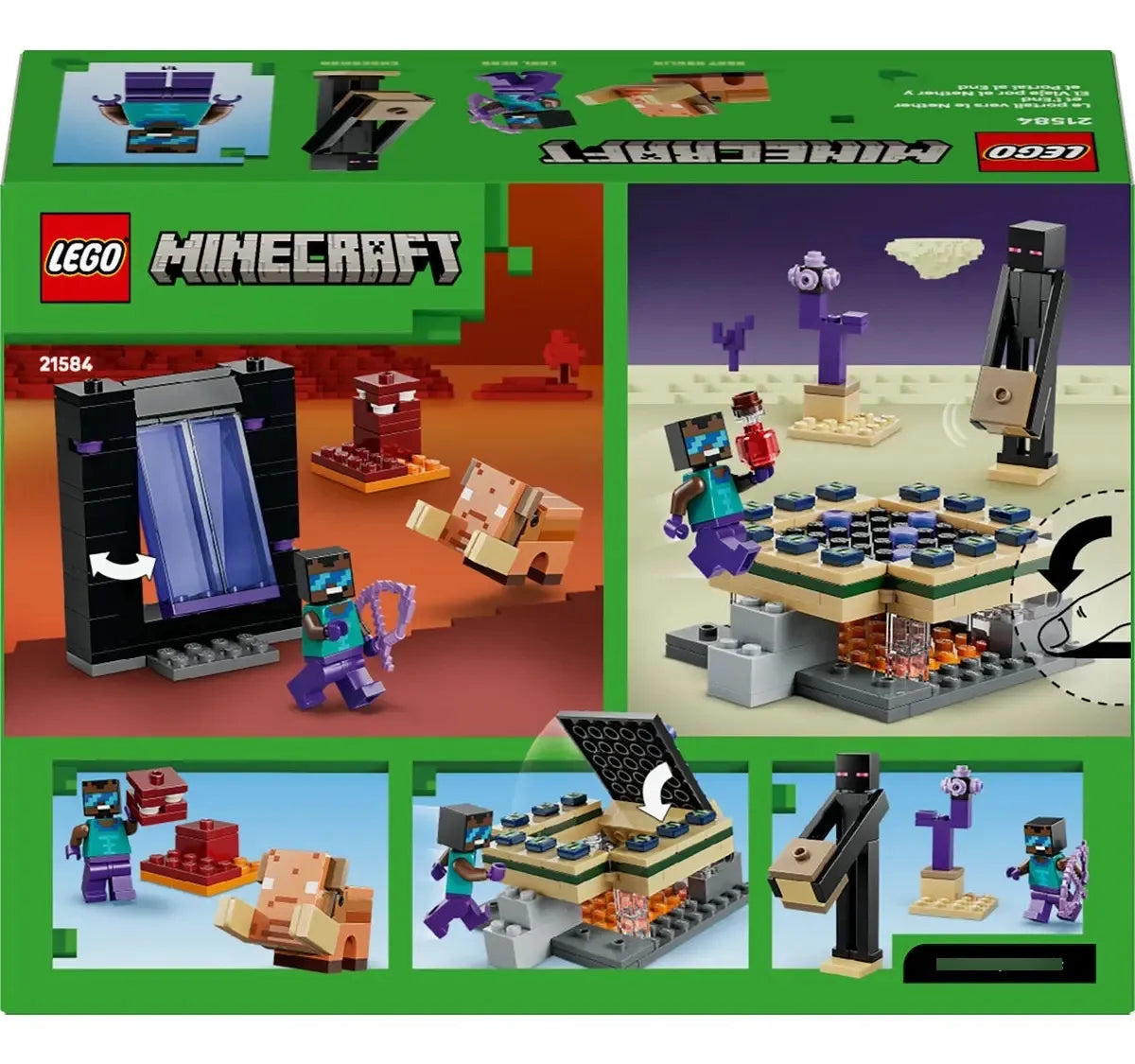 Lego Minecraft: El Viaje por el Nether y el Portal al End 21584