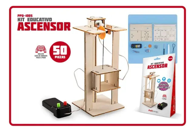 Kit Educativo Ascensor 50 Piezas PPD-1005