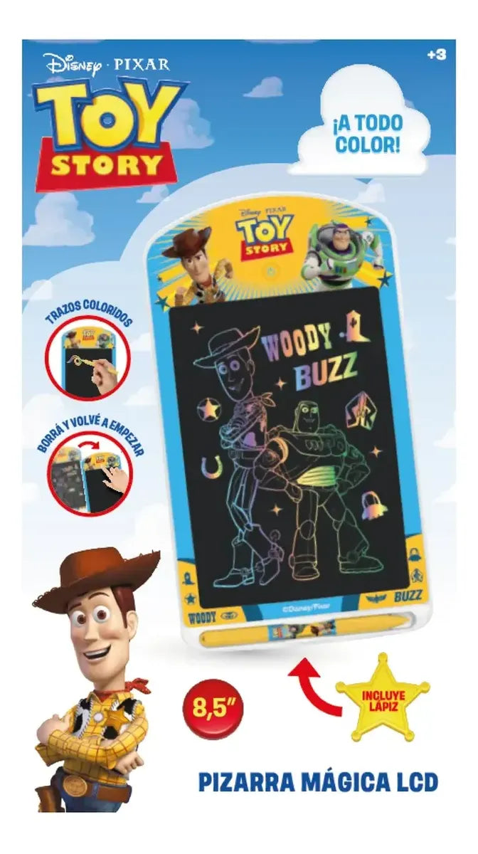 Pizarra Magica A Color Lcd 8.5 Toy Story 57700