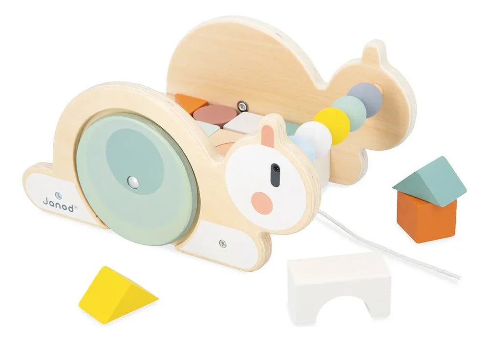 Janod Carrito De Cubos De Caracol Sweet Cocoon J04054