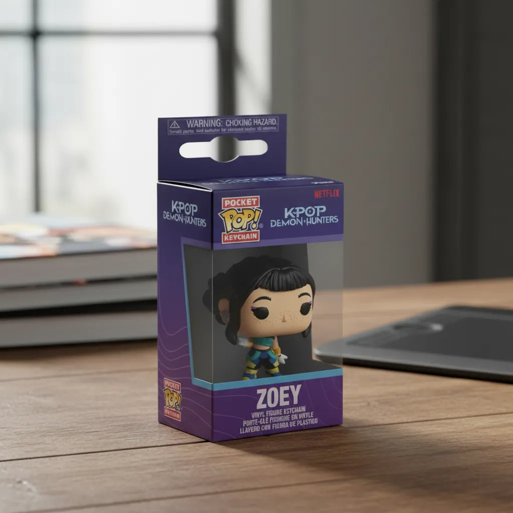 Funko Pop Llavero Kpop Keychain Demon Hunters Zoey 95688