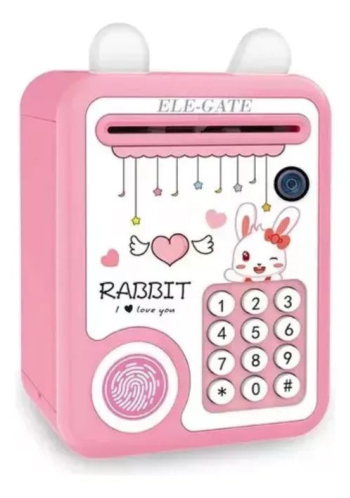 Mini Bank Caja Fuerte Rosa 2763658