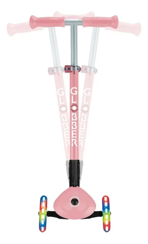 Globber Monopatin Primo plegable Lights Pastel Pink 432-211-3