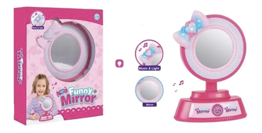 Espejo Beauty Con Luz Y Sonido Shine 1996524