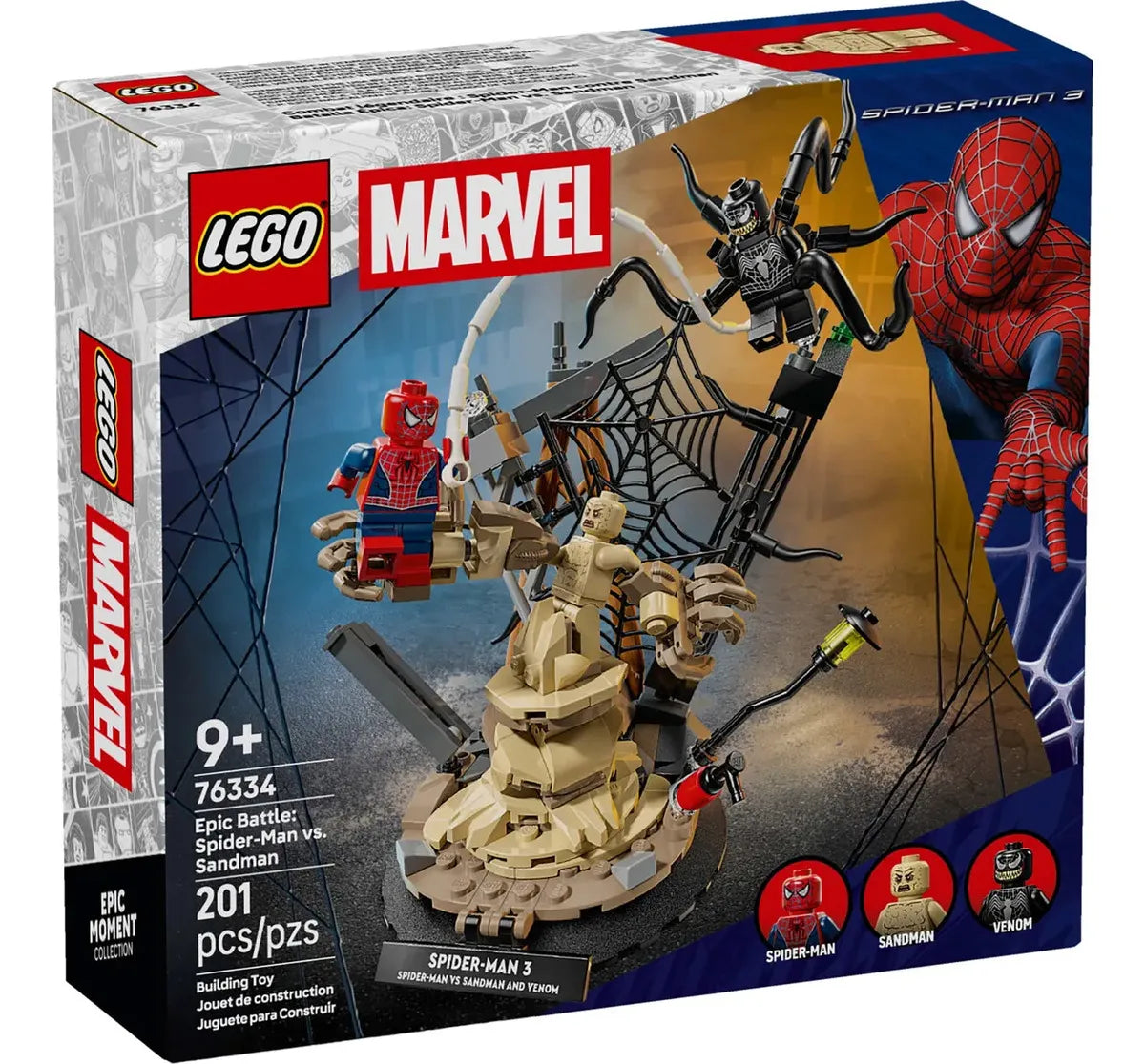 Lego Marvel: Batalla Épica Spider-Man vs Sandman 76334