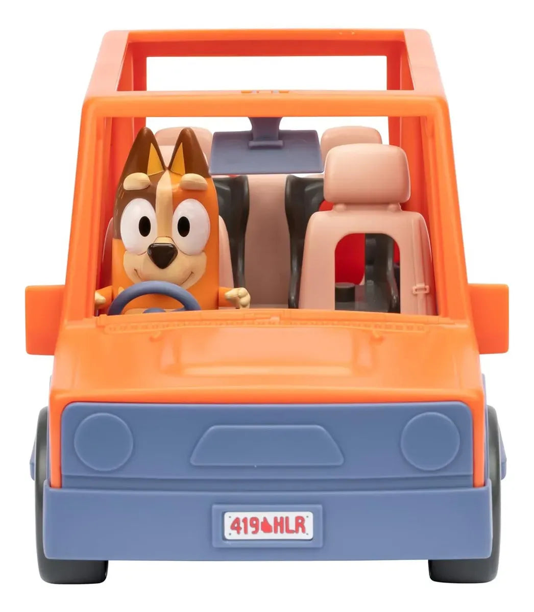 Bluey Auto Familiar Con Figura 17661