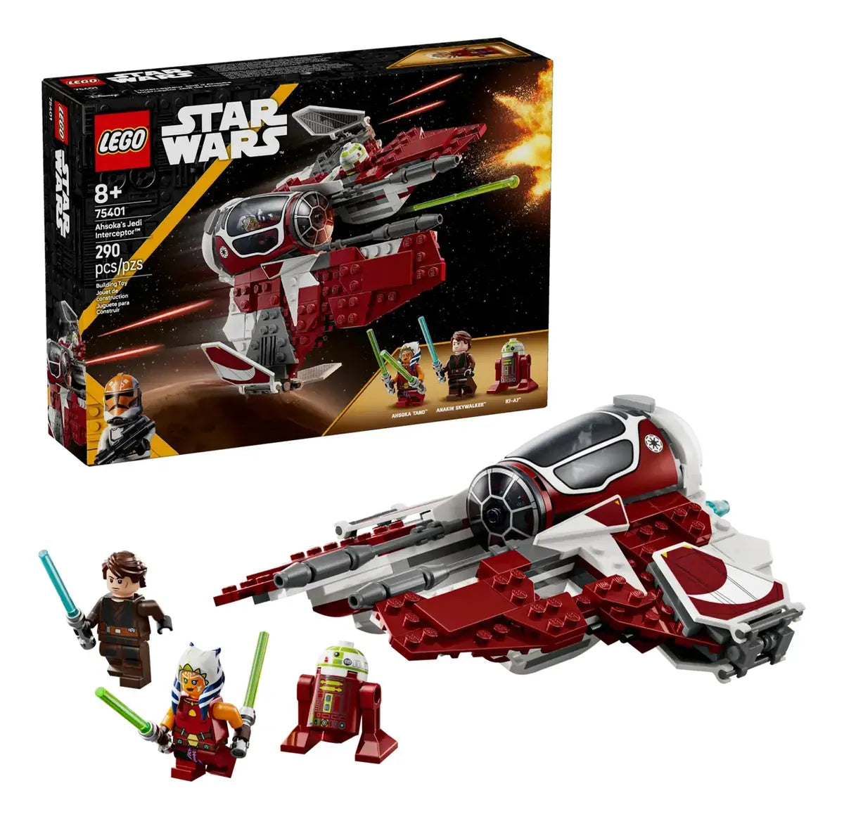 LEGO Star Wars Interceptor Jedi de Ahsoka 75401