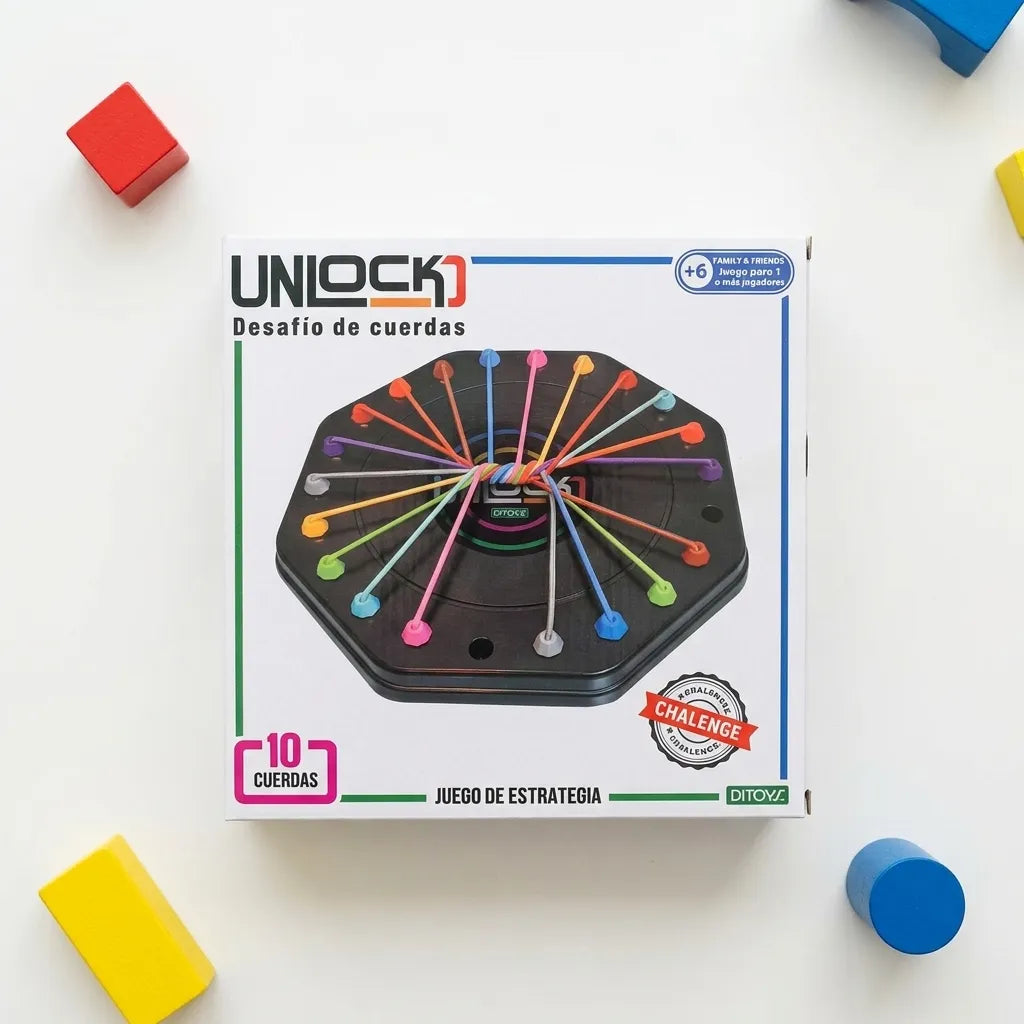 Juego De Mesa Unlock Desafio De Cuerdas 3044