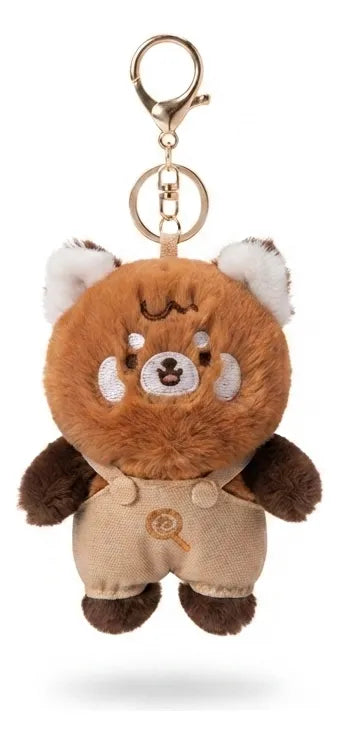 Panda Rojo Llavero de Peluche 10cm Shine KL537